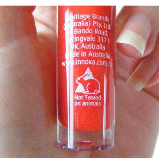 Innoxa Antioxidant Lip Glaze Gloss Shine - Tangerine