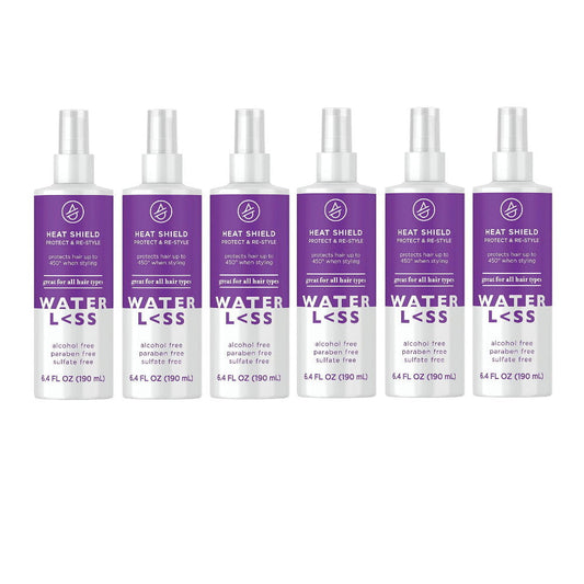 6 x Waterless Heat Shield Protect and Re Style Great for All Hair Types 190mL