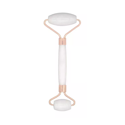 White Jade Stone Face Massage Roller