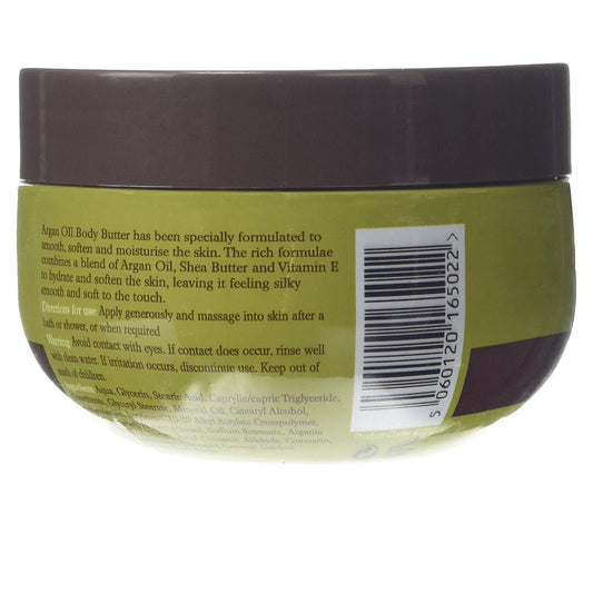 Argan Oil Body Butter with Moroccan Argan oil extract Xpel 250mL