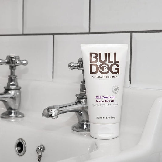 4x Bulldog Skincare for Men Oil Control Face Wash 150mL
