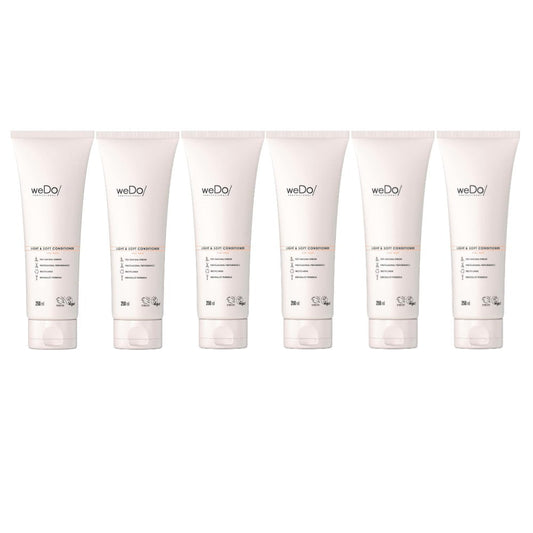 6 x weDo Professional Light & Soft Conditioner Fine Hair 250ml