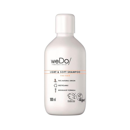 9 x weDo Professional Light & Soft Shampoo Fine Hair 100ml